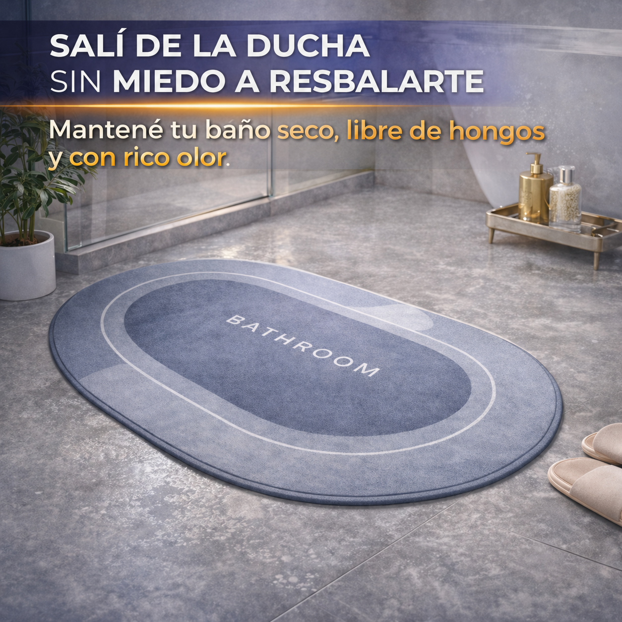Alfombra Inteligente Antideslizante